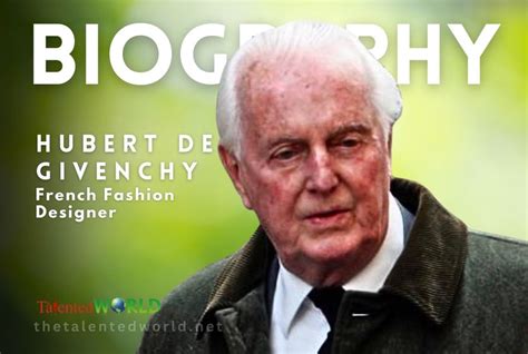 what country is givenchy from|hubert de givenchy biography.